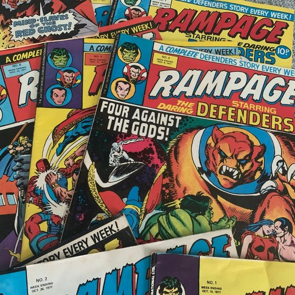 Vintage Collectable Comic Book 9 Pack - Picture 7 of 9